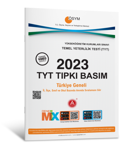 Tıpkı Basım Çıkmış Sorular